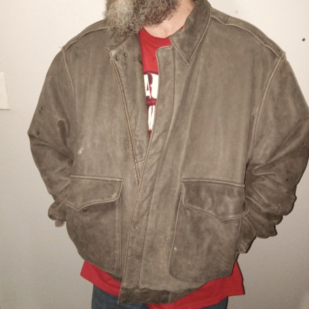 G-3 Leather bomber jacket